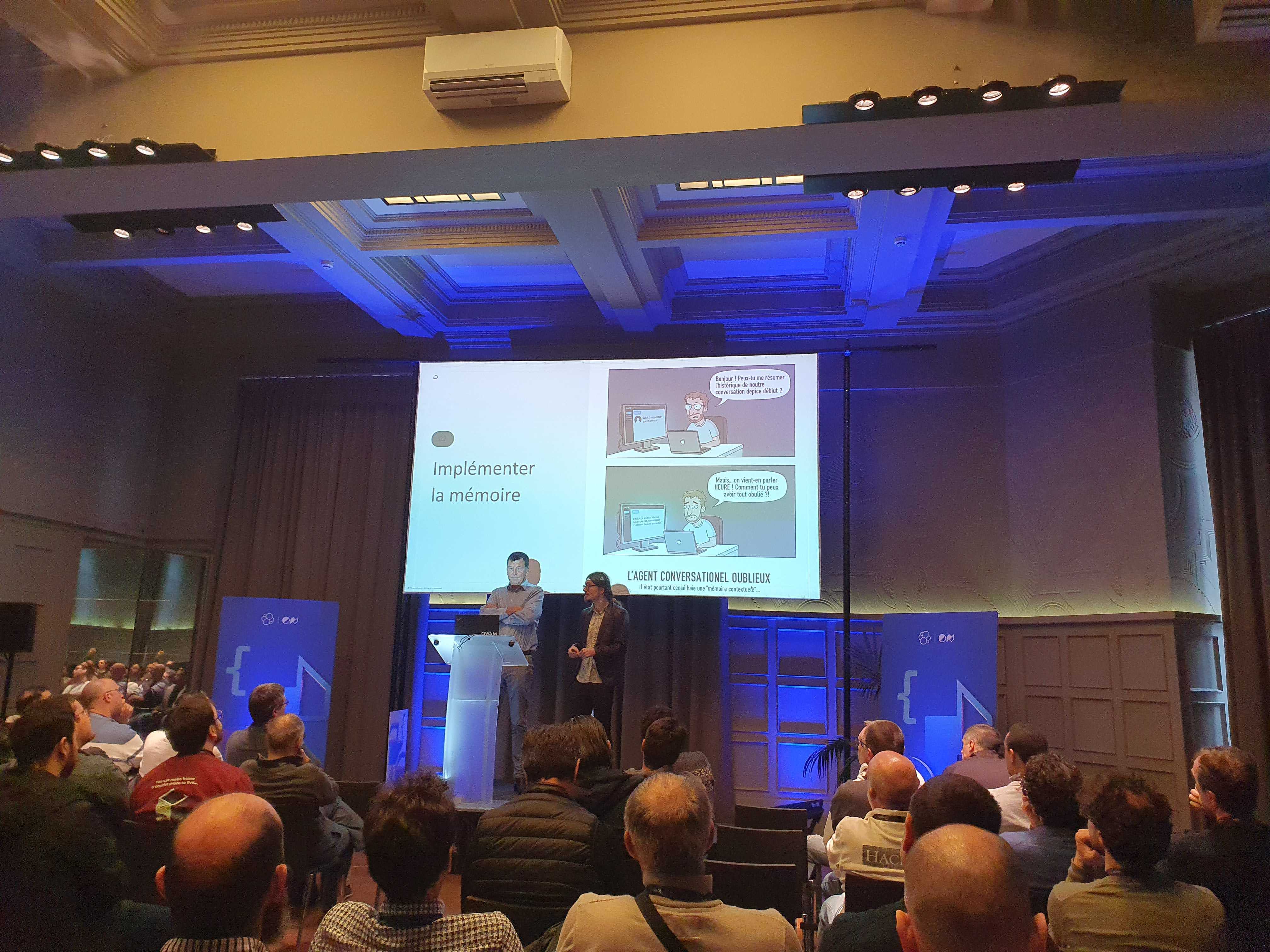 Champvision on stage