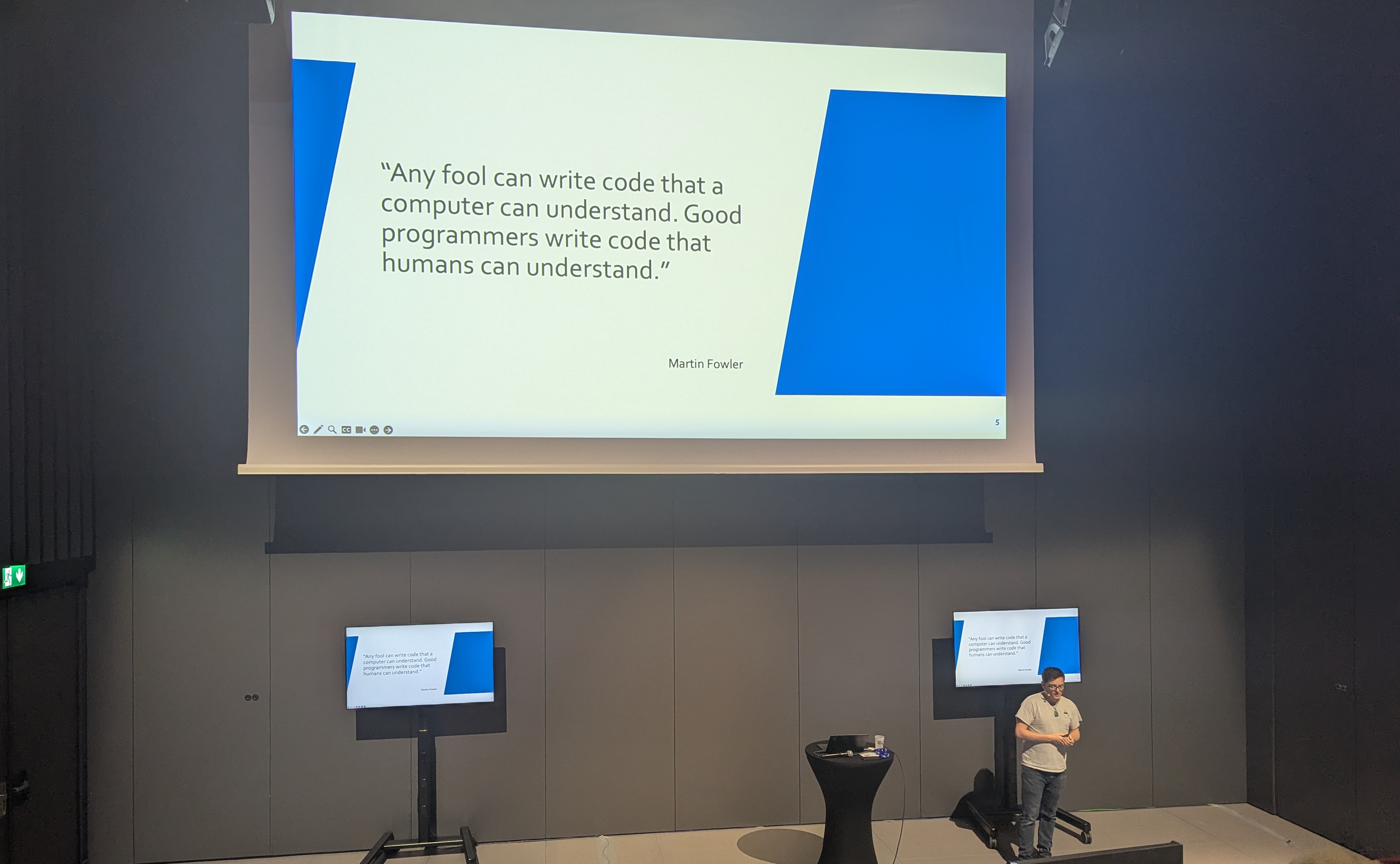 Jesse Kershaw on stage